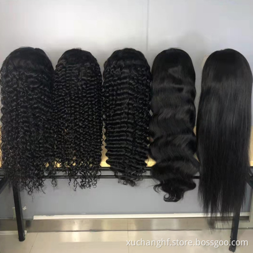 Brazilian Hair 13X6 Lace Frontal Wig For Black Women,Hd Transparent Lace Front Human Hair Wigs,13x4 virgin 360 Lace Frontal Wig